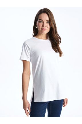 تی شرت سفید زنانه اورسایز کد 823284067