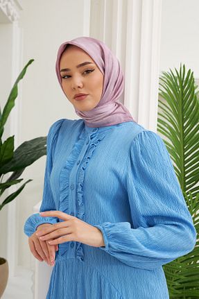 روسری صورتی پلی استر Silk Home - کد 683390722