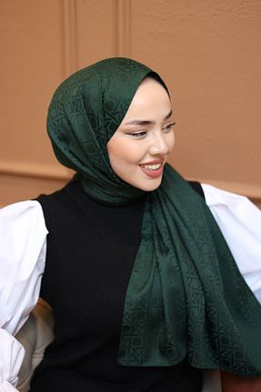 شال سبز زنانه ویسکون Silk Home - کد 793203641