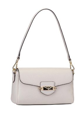 کیف پستچی بژ زنانه Michael Kors - کد 812045264