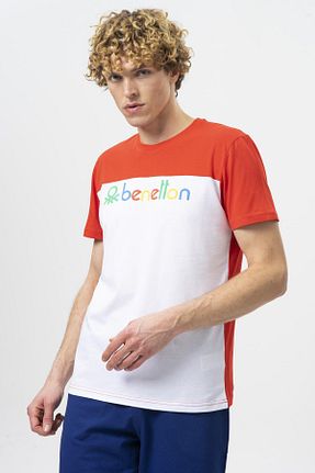 تیشرت قرمز مردانه رگولار United Colors of Benetton - کد 692688028