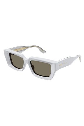 عینک آفتابی سفید زنانه UV400 Gucci - کد 828337621