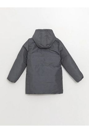کاپشن طوسی بچه گانه پلی استر LC Waikiki - کد 790281657