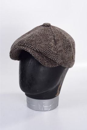کلاه قهوه ای زنانه پشمی کد 410879018