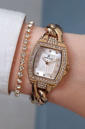 ساعت مچی زرد زنانه 20-25 میلی متر Daniel Klein - کد 835430994