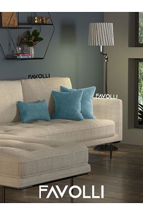 کوسن و روکش کوسن سبز پلی استر FAVOLLİ - کد 739838993