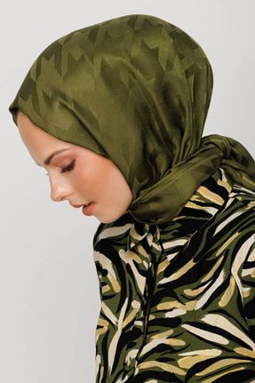 شال خاکی زنانه پنبه ای VALORSCARF - کد 835867372