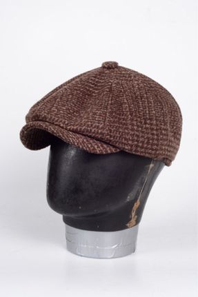 کلاه قهوه ای زنانه پشمی کد 791094162