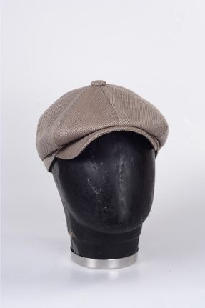 کلاه قهوه ای زنانه پنبه (نخی) کد 306059044