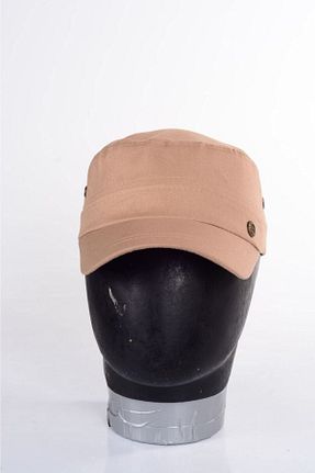کلاه بژ زنانه پنبه ای mercantoptan - کد 664376762
