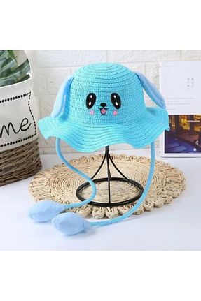 کلاه آبی بچه گانه حصیر mercantoptan - کد 817888704