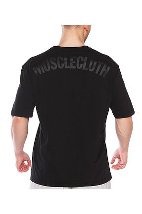 تیشرت اسپرت مشکی مردانه اورسایز MUSCLECLOTH - کد 739490822