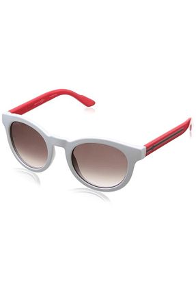 عینک آفتابی سفید زنانه UV400 Gucci - کد 823424779