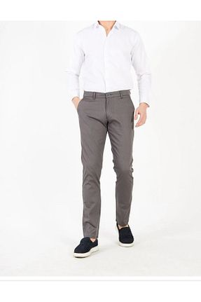 شلوار طوسی مردانه پارچه JSCO - کد 835931806