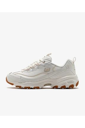 کفش پیاده روی سفید زنانه چرم اصل Skechers - کد 835936637