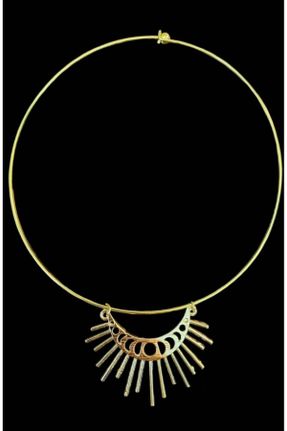 گردنبند جواهر طلائی زنانه کد 825577947