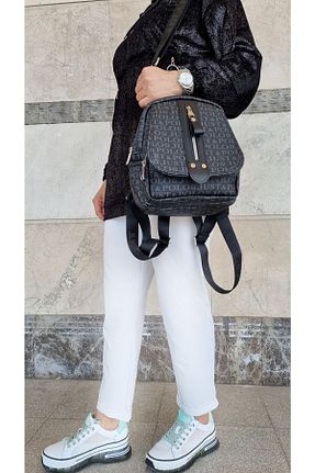 کوله پشتی مشکی زنانه سایز متوسط Just Polo - کد 267412663