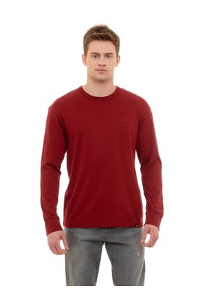 تی شرت قرمز مردانه رگولار پنبه (نخی) کد 789243175