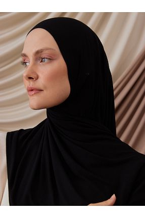 روسری مشکی ساده Femple Modest - کد 836190661