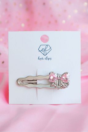 گیره سر طوسی زنانه نخ متالیک DEEFWEAR - کد 835605476