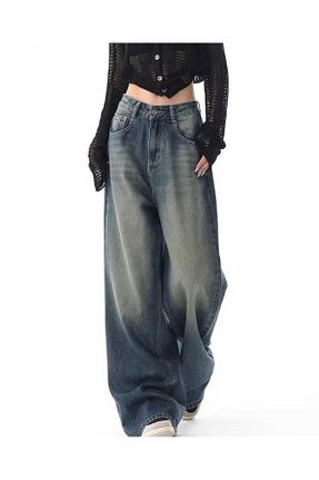 شلوار جین طوسی زنانه پاچه بدون کش DEEFWEAR - کد 836029417