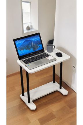 میز لپ تاپ سفید 65 cm 60 cm کد 832960680