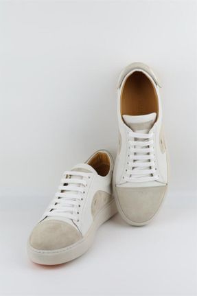 کفش کژوال سفید مردانه پاشنه کوتاه ( 4 - 1 cm ) پاشنه ساده کد 735993597