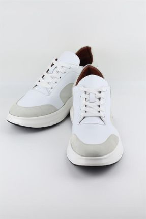 کفش کژوال سفید مردانه پاشنه کوتاه ( 4 - 1 cm ) پاشنه ساده کد 735993692