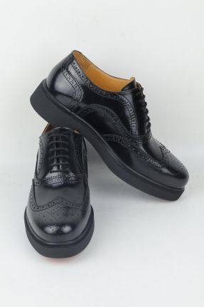 کفش کژوال مشکی مردانه پاشنه کوتاه ( 4 - 1 cm ) پاشنه ساده کد 799721398