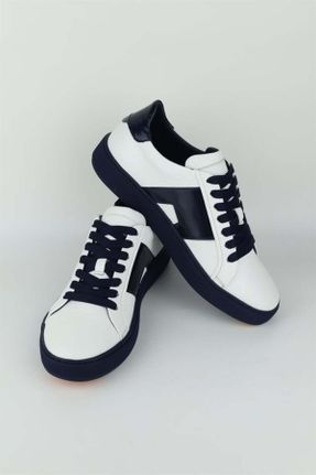 کفش کژوال سفید مردانه پاشنه کوتاه ( 4 - 1 cm ) پاشنه ساده کد 738774761