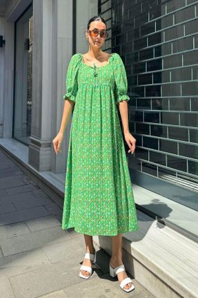 لباس سبز زنانه بافتنی رگولار کد 824520523