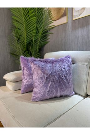 کوسن و روکش کوسن بنفش مخملی Paris Life - کد 247403617