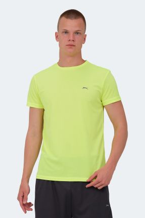 تی شرت زرد مردانه رگولار پلی استر کد 836269278