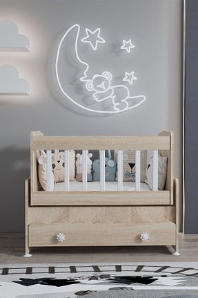 گهواره صورتی Suntalam ardilla furniture - کد 835918507
