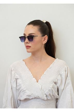 عینک آفتابی رنگی زنانه UV400 Eyemood - کد 836303032