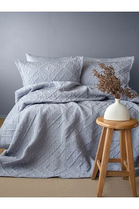 روتختی دونفره سرمه ای پنبه ای BED LİNE - کد 836312101