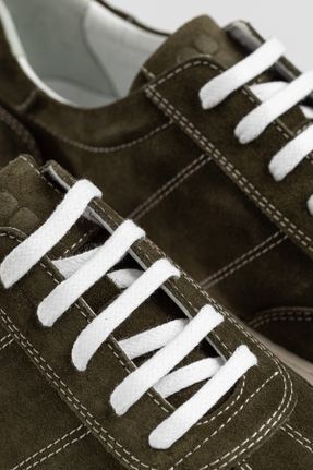 کفش کژوال خاکی مردانه پاشنه کوتاه ( 4 - 1 cm ) پاشنه ساده کد 822511306