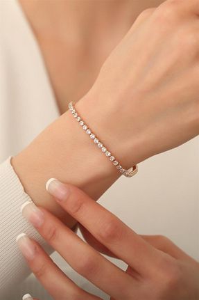 دستبند جواهر رنگی زنانه زیرکن Nuva Atelier - کد 368614282