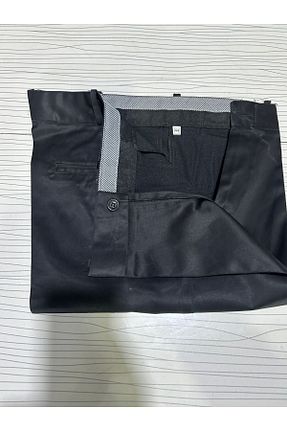 شلوار مشکی مردانه کتان şahincollection - کد 833711382