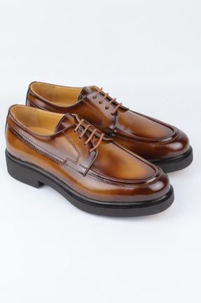 کفش کژوال قهوه ای مردانه پاشنه کوتاه ( 4 - 1 cm ) پاشنه ساده کد 822692557