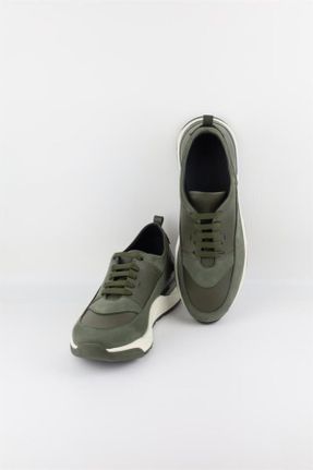 کفش کژوال خاکی مردانه پاشنه کوتاه ( 4 - 1 cm ) پاشنه ساده کد 735993729