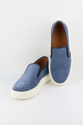 کفش کژوال آبی مردانه پاشنه کوتاه ( 4 - 1 cm ) پاشنه ساده کد 735993749