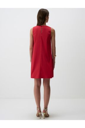 لباس قرمز زنانه بافتنی رگولار کد 836176115