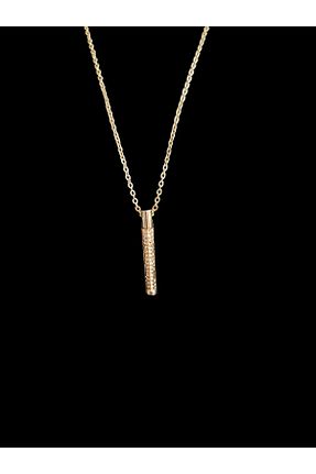 گردنبند جواهر طلائی زنانه برنجی ACCESORİOS - کد 836187432