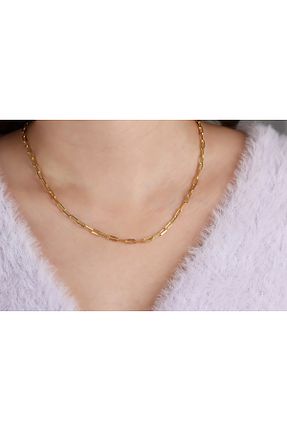 گردنبند نقره رنگی زنانه 925 عیار Glorria - کد 836234506