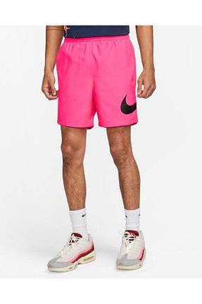 شلوارک و برمودا صورتی مردانه پلی استر Nike - کد 812519176