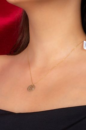 گردنبند طلا طلائی زنانه 14 عیار MÜCEVHER SARAYI - کد 762722523