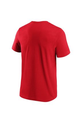 تی شرت قرمز مردانه رگولار یقه گرد تکی بیسیک کد 836316740