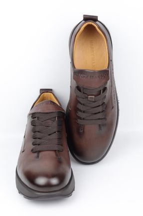کفش کژوال قهوه ای مردانه پاشنه کوتاه ( 4 - 1 cm ) پاشنه ساده کد 836319188