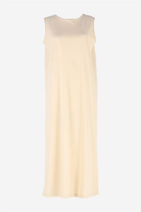لباس بژ زنانه بافتنی رگولار پلی استر کد 661682993